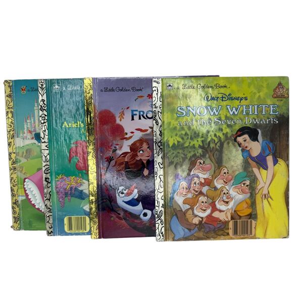 Disney A Little Golden Book Set of 4 - Picture 6 of 6